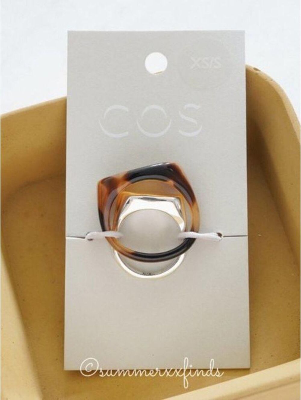 COS Mix Material Ring Set